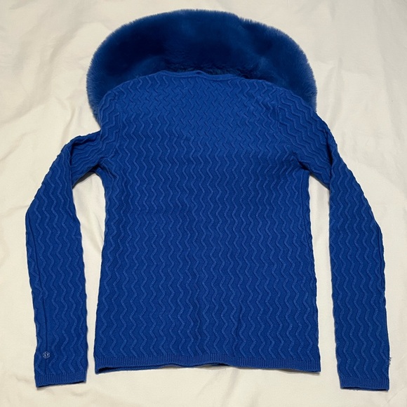 House of Sunny Peggy Cardigan Blue - Picture 6 of 14